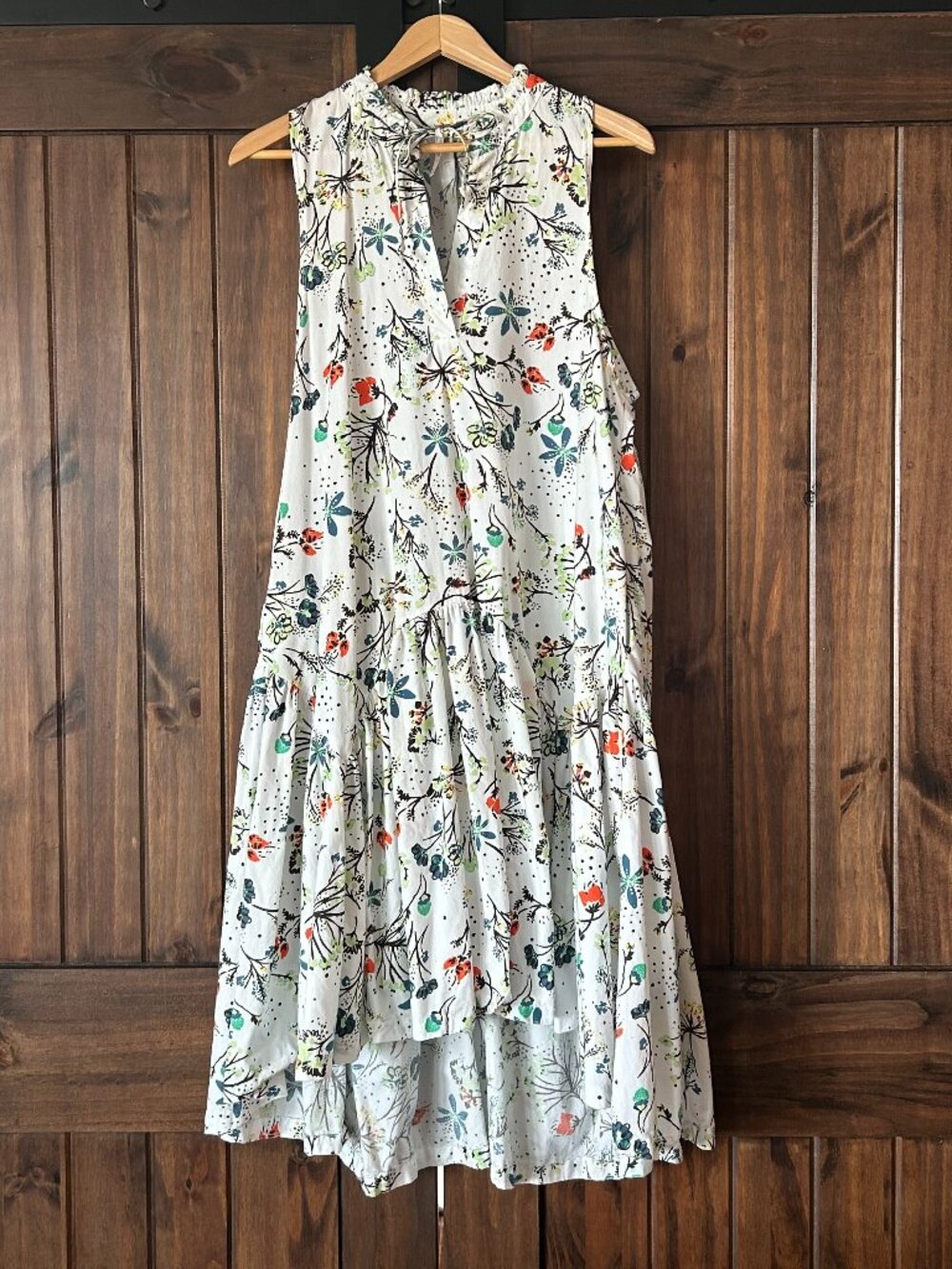 Free People Floral Hi-Low Dress - Picture 1 of 14